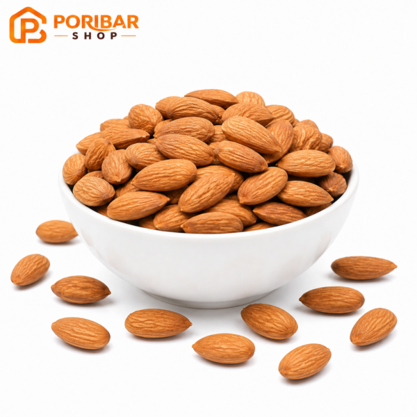কাঠ বাদাম (কাঁচা) Almond (Raw)